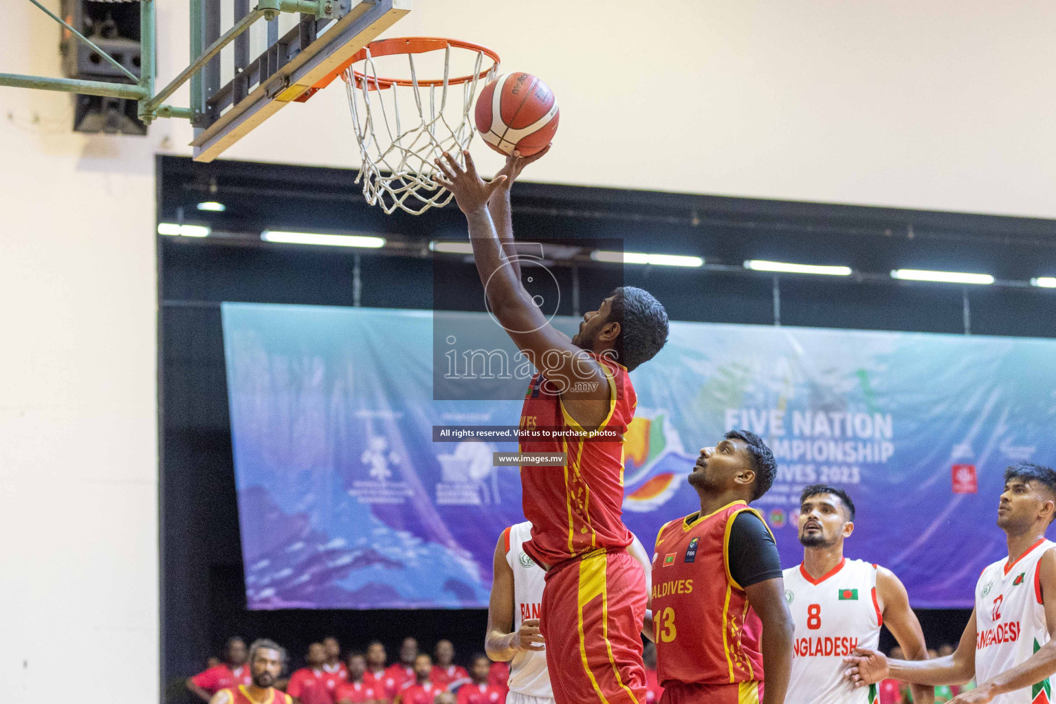 Maldives vs Bangladesh in Five Nation Championship 2023 was held in Social Center, Male', Maldives on Wednesday, 14th June 2023.  Photos: Ismail Thoriq / images.mv