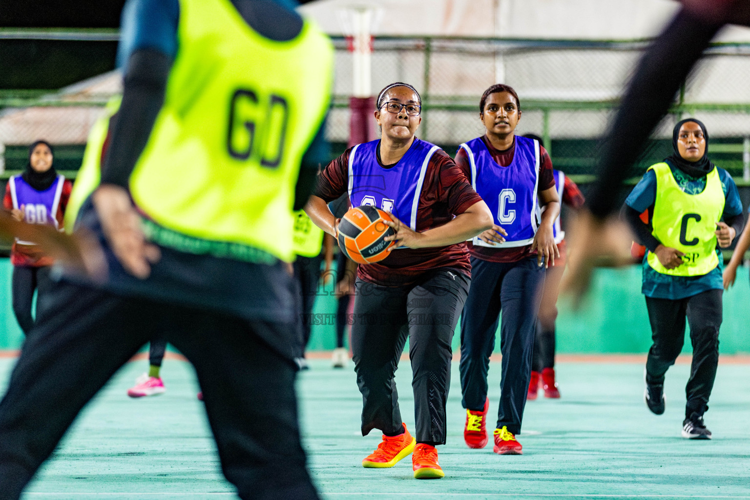 Day 6 of 23rd Netball Association Championship was held in Ekuveni Netball Court at Male', Maldives on Friday, 3rd May 2024. Photos: Nausham Waheed / images.mv