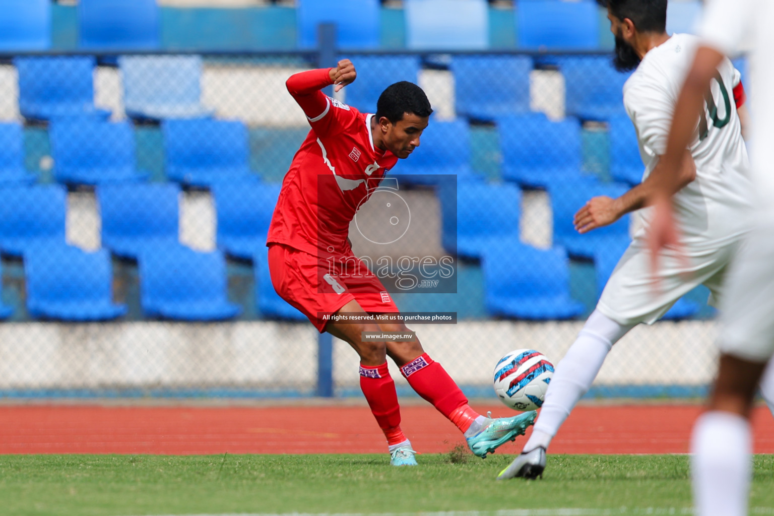 Nepal vs Pakistan in SAFF Championship 2023 held in Sree Kanteerava Stadium, Bengaluru, India, on Tuesday, 27th June 2023. Photos: Nausham Waheed, Hassan Simah / images.mv