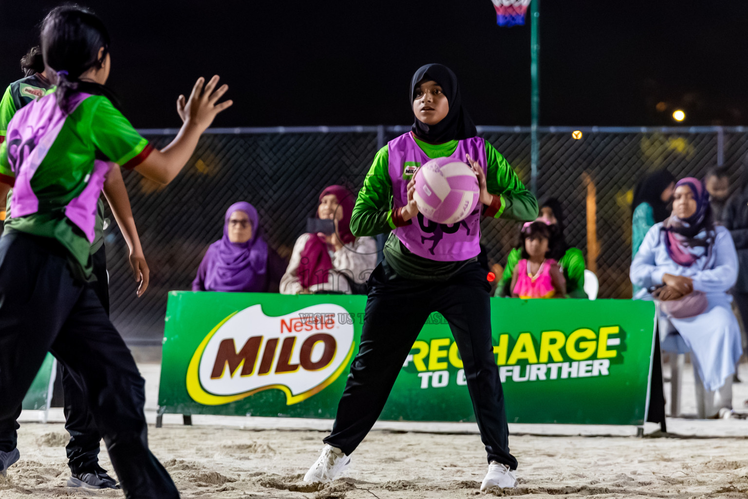 Day 2 of MILO Netball Fest 2025 was held in Cental Park, Hulhumale', Maldives on Friday, 21st November 2025. Photos: Nausham Waheed / images.mv