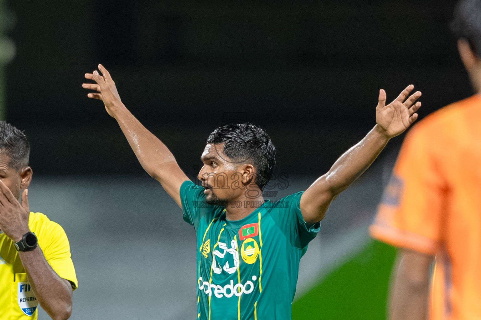 Charity Shield Match between Maziya Sports and Recreation Club and Club Eagles held in National Football Stadium, Male', Maldives Photos: Abdulla Abeedh / Images.mv