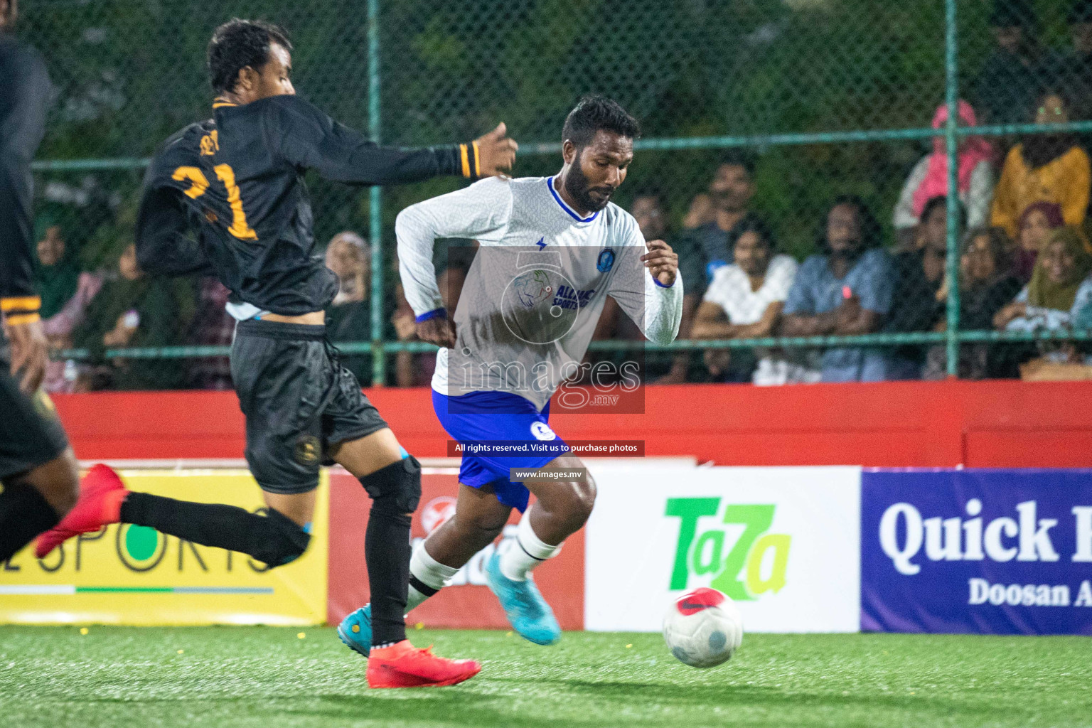 HA. Thuraakunu vs HA. Baarah in Golden Futsal Challenge 2023 on 05 February 2023 in Hulhumale, Male, Maldives