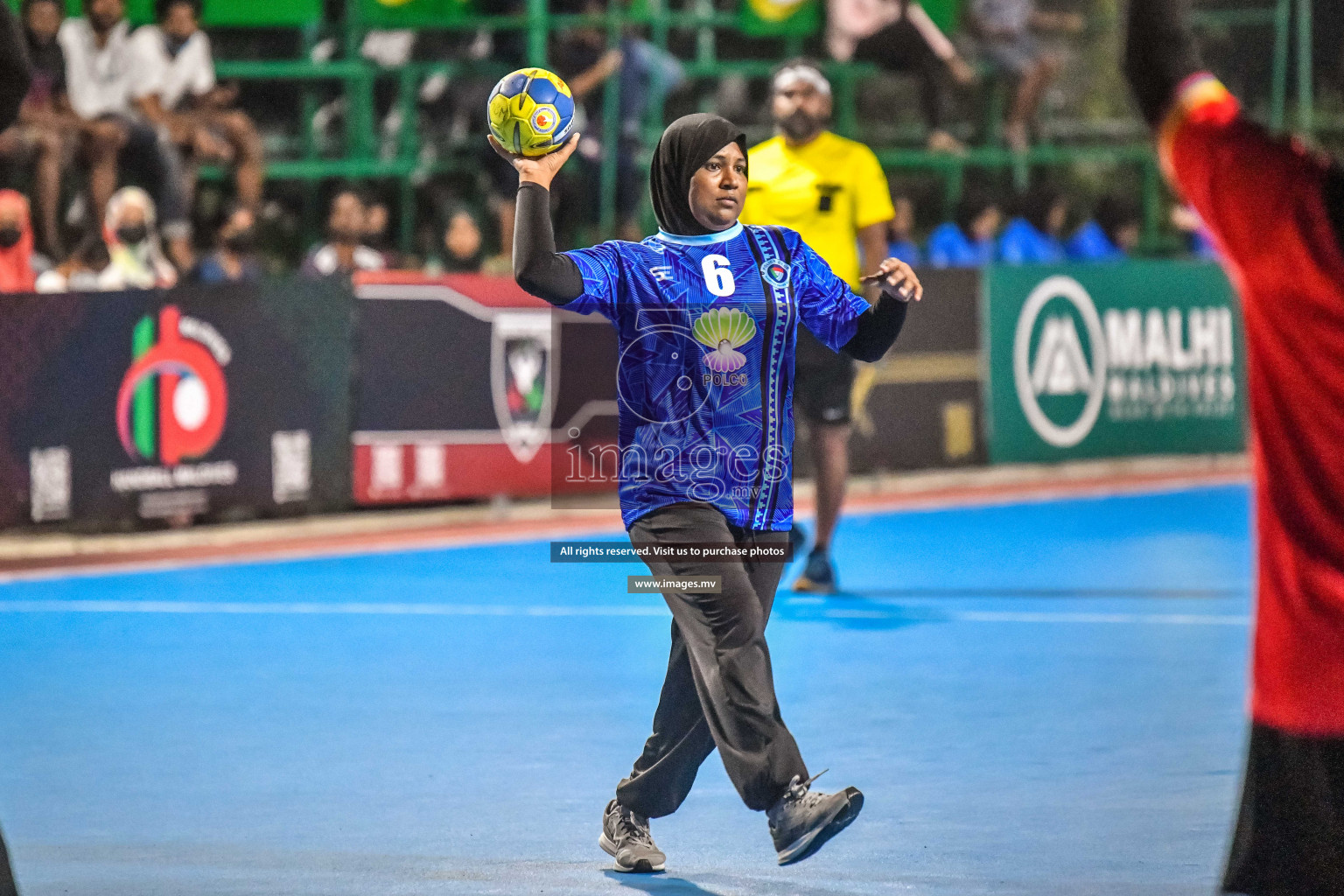 Day 9 of Milo 6th Inter Office Handball Tournament 2022 - Photos by Nausham Waheed