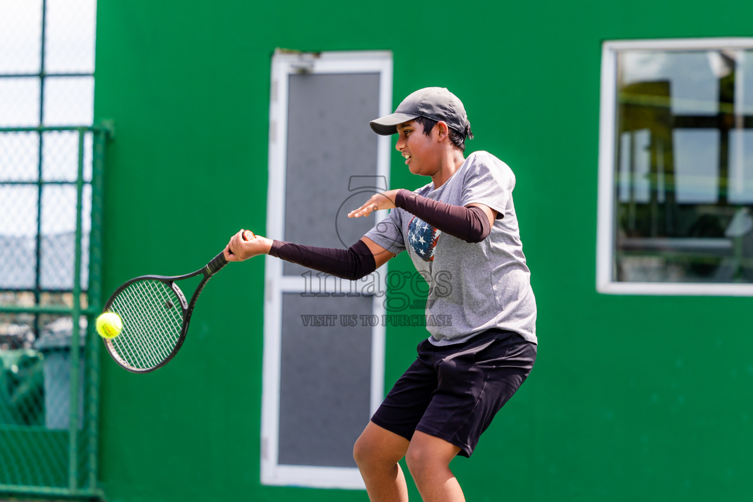 Day 1 of ATF Maldives Junior Open Tennis was held in Male' Tennis Court, Male', Maldives on Monday, 9th December 2024. Photos: Nausham Waheed / images.mv