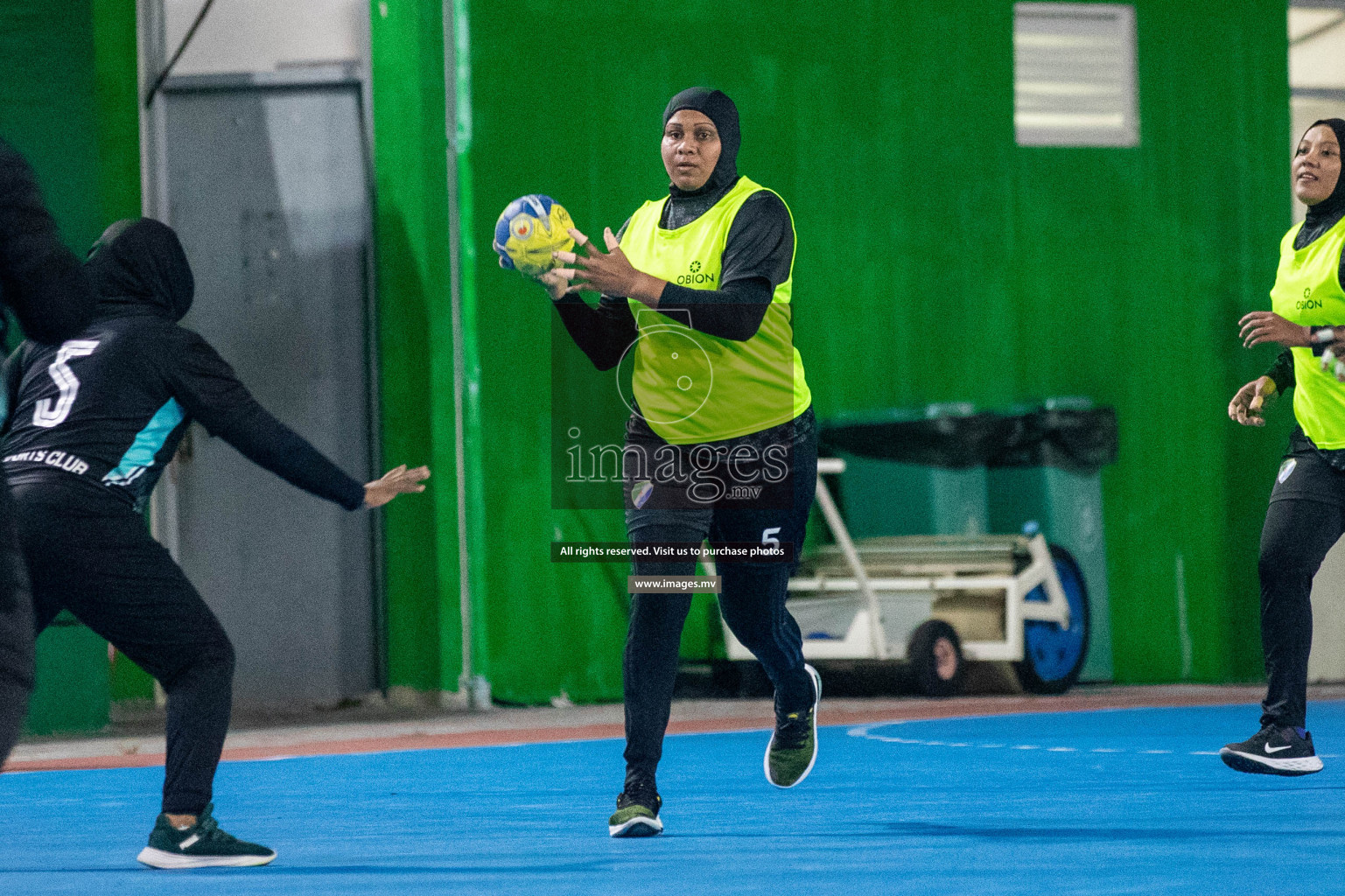 Day 6 of 6th MILO Handball Maldives Championship 2023, held in Handball ground, Male', Maldives on Thursday, 25th May 2023 Photos: Shuu Abdul Sattar/ Images.mv