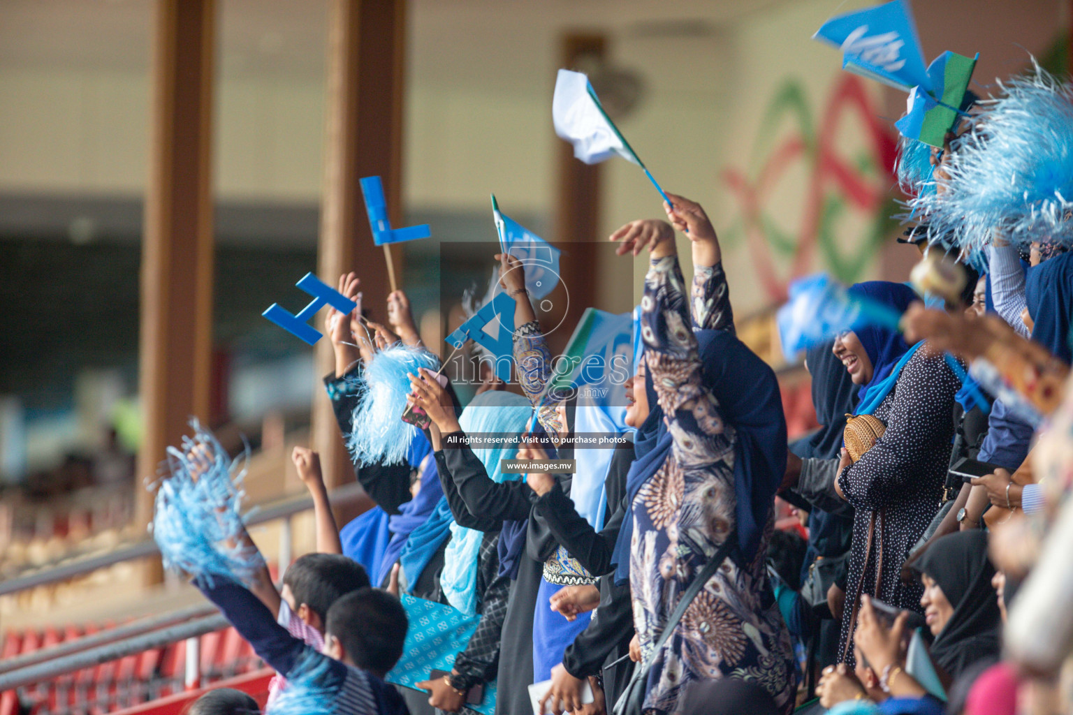 Hiriya School vs LH.EDU.CENTRE in MAMEN Inter School Football Tournament 2019 (U13) in Male, Maldives on 19th April 2019 Photos: Hassan Simah/images.mv