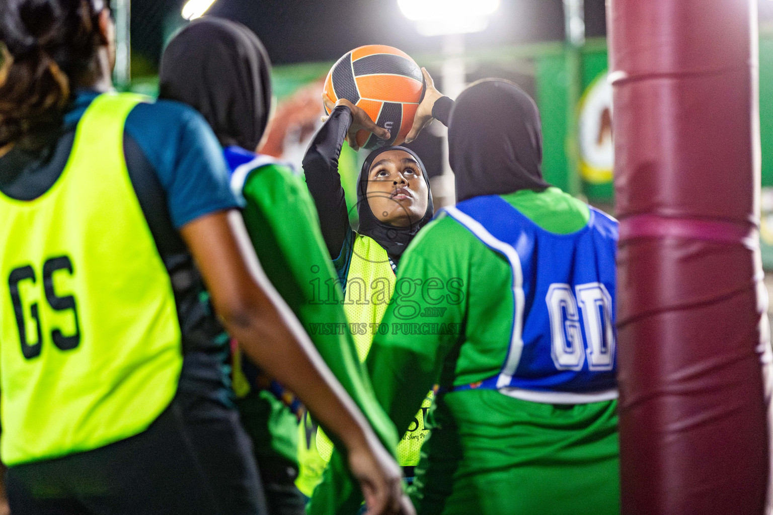 Day 1 of 23rd Netball Association Championship was held in Ekuveni Netball Court at Male', Maldives on Thursday, 27th April 2024. Photos: Nausham Waheed / images.mv