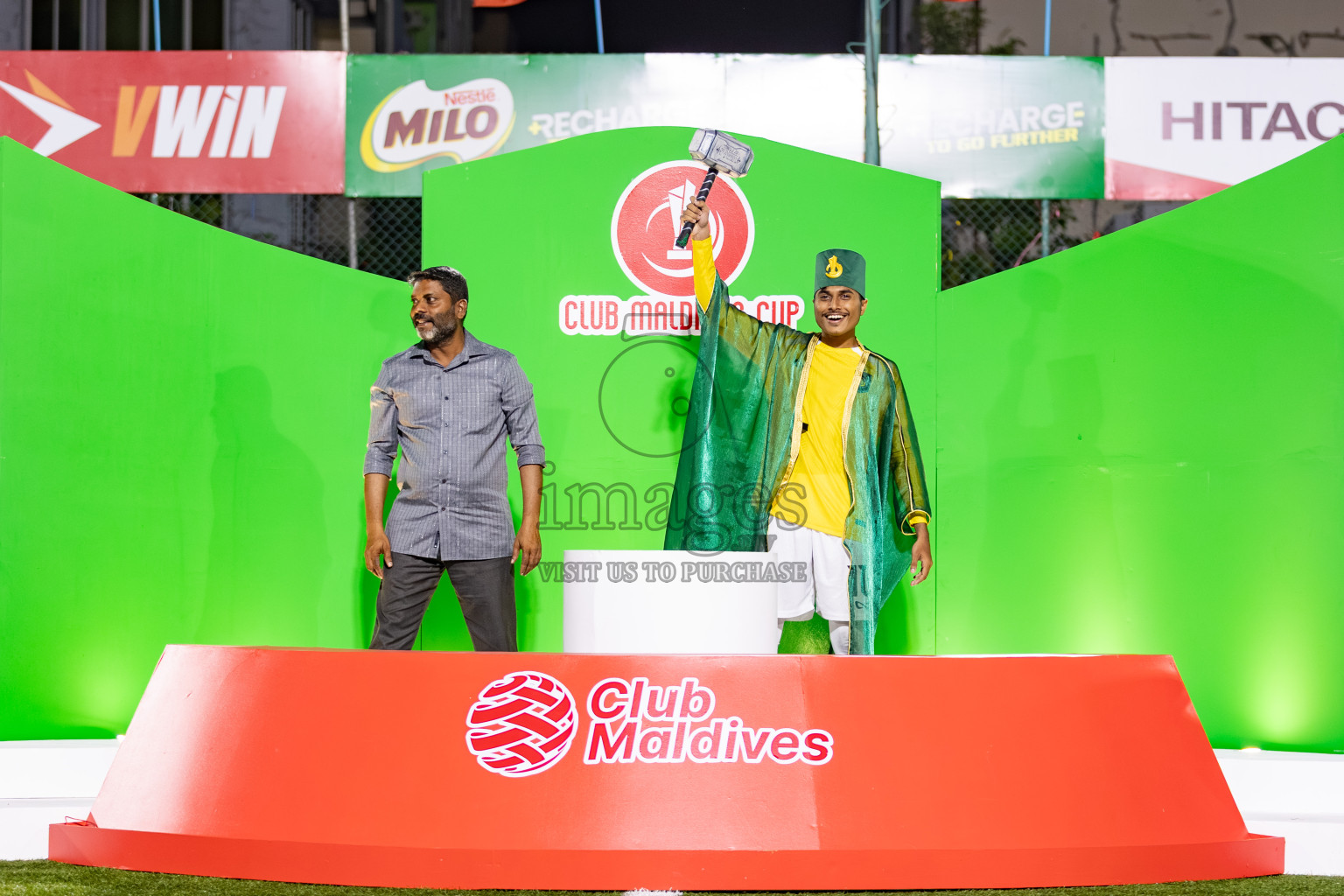RRC vs STO RC in the Finals of Club Maldives Cup 2025 was held in Rehendhi Futsal Ground, Hulhumale', Maldives on Saturday, 25th October 2025. 
Photos: Hassan Simah / images.mv