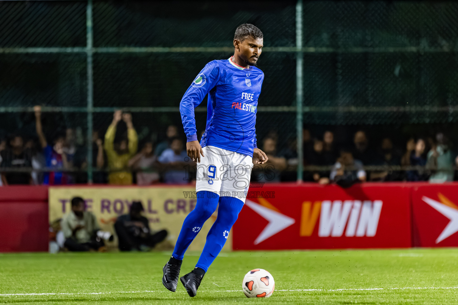 Team Naivaadhoo vs Club Combination in Day 1 of Kings Cup of Club Maldives Cup 2025 held in Rehendi Futsal Ground, Hulhumale', Maldives on Saturday, 30th August 2025. Photos: Areef / images.mv