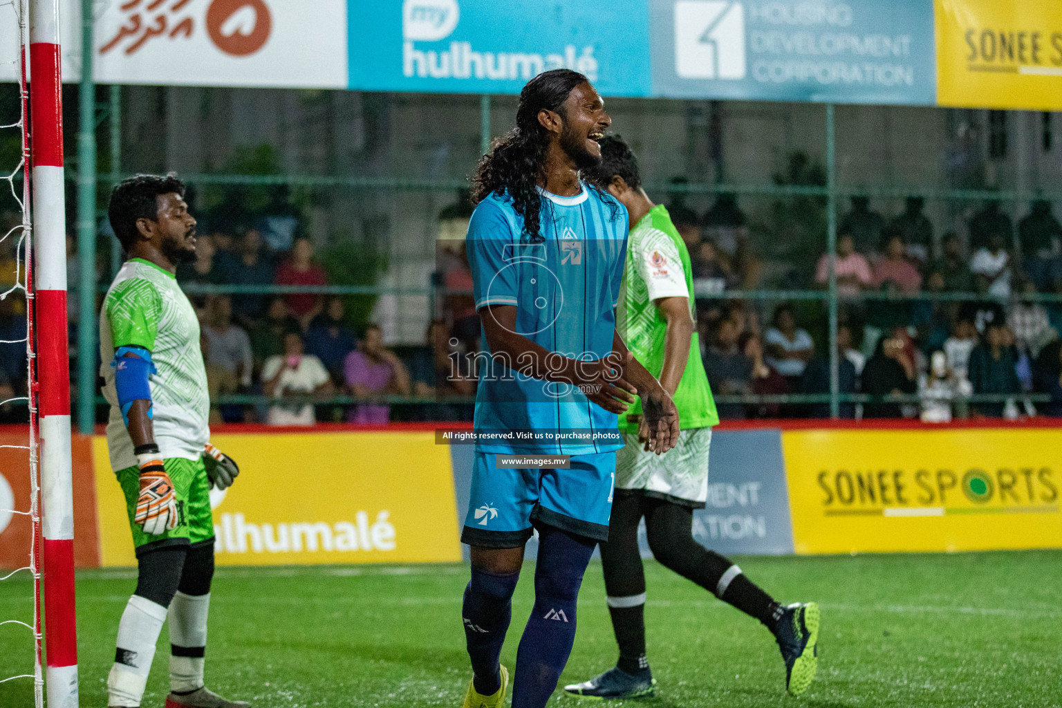 MACL vs Team DJA in Club Maldives Cup 2022 was held in Hulhumale', Maldives on Tuesday, 18th October 2022. Photos: Hassan Simah/ images.mv