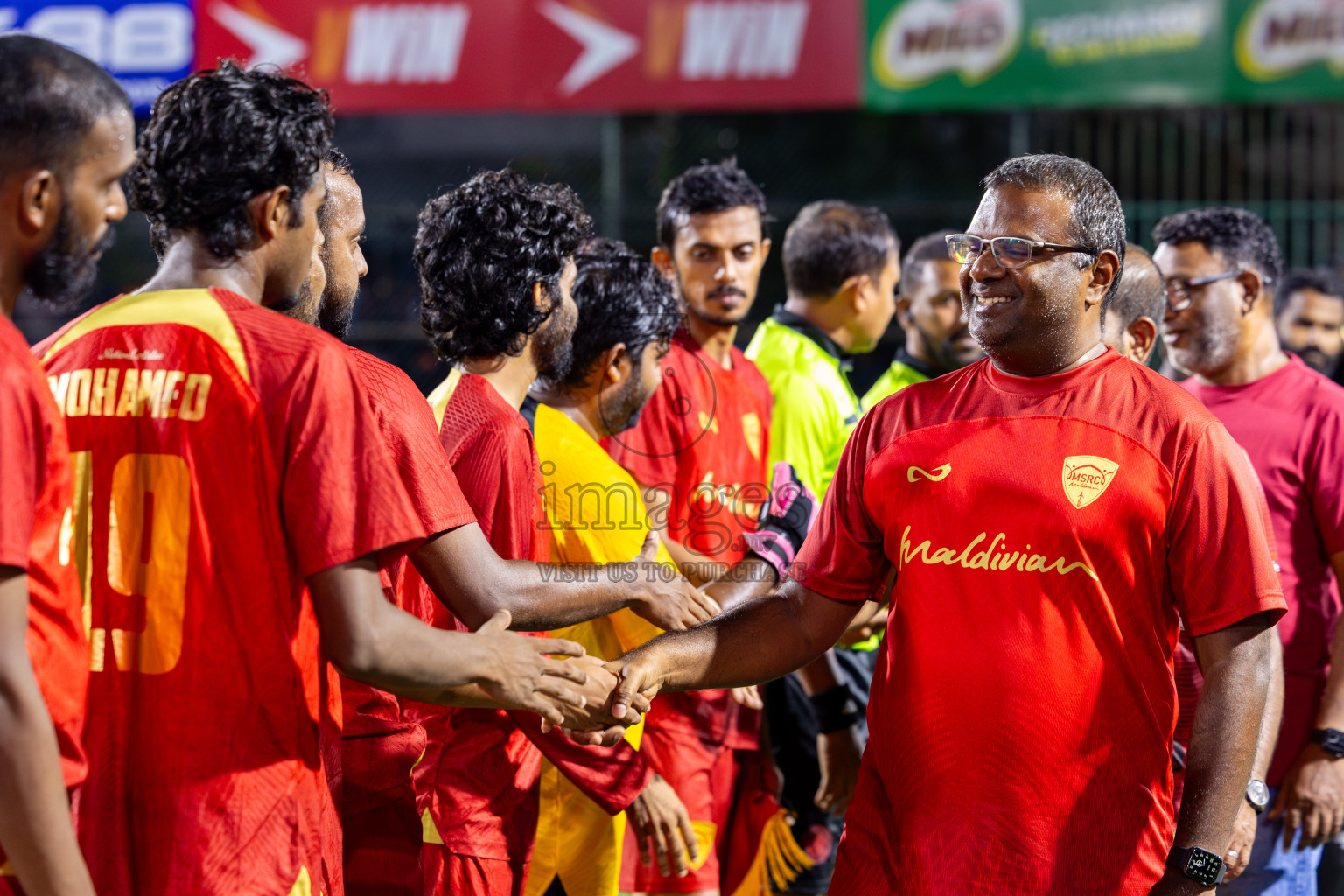 Maldivian (MSRC) vs Prison Club in Day 5 of Club Maldives Cup 2025 was held in Rehendhi Futsal Ground, Hulhumale', Maldives on Friday, 3rd October 2025.
Photos: Ismail Thoriq / images.mv