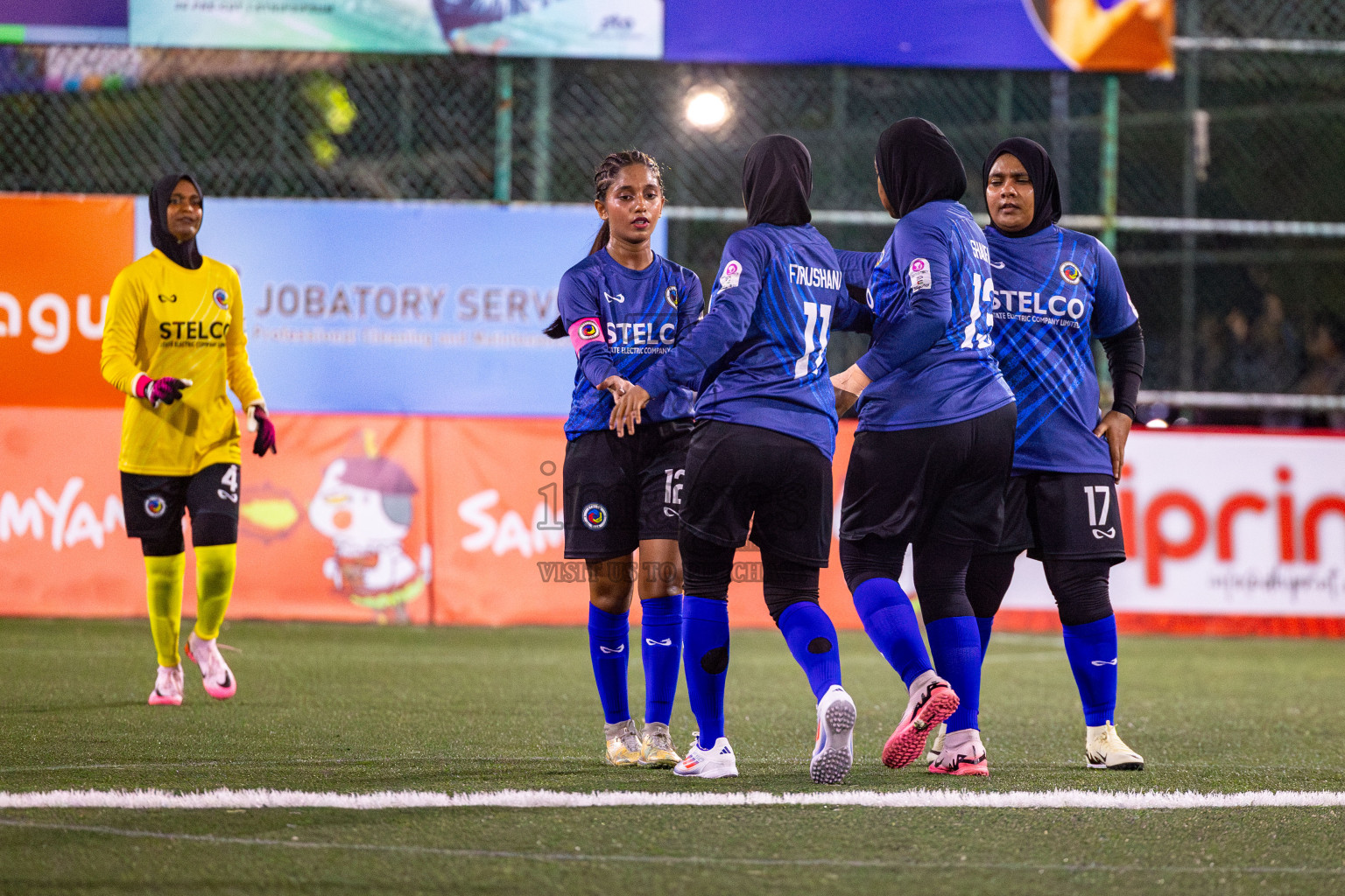 STELCO RECREATION CLUB vs TEAM DHARUMAVANTHA in Eighteen Thirty 2024 held in Rehendi Futsal Ground, Hulhumale', Maldives on Thursday, 5th September 2024. 
Photos: Hassan Simah / images.mv