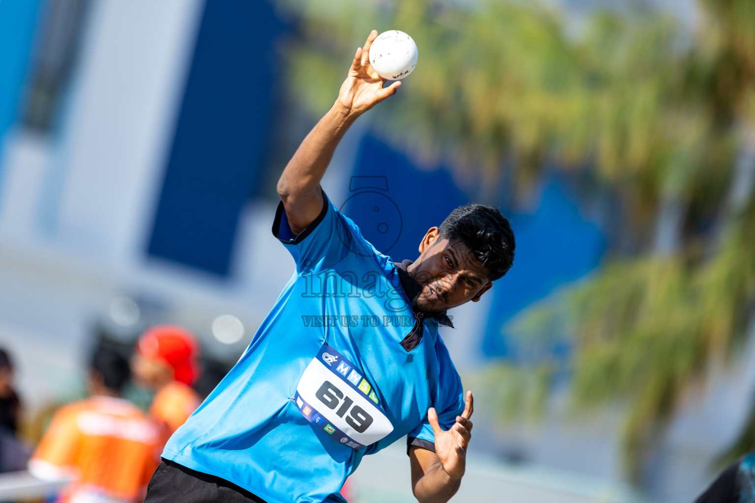 Day 1 of MWSC Interschool Athletics Championships 2024 held in Hulhumale Running Track, Hulhumale, Maldives on Saturday, 9th November 2024. 
Photos by: Ismail Thoriq / images.mv