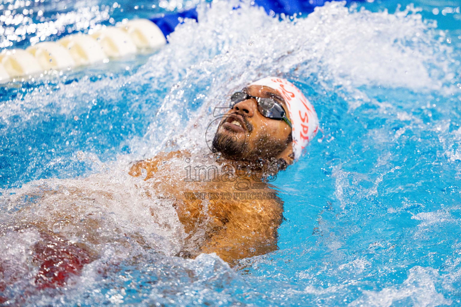 Day 4 of National Swimming Championship 2024 held in Hulhumale', Maldives on Monday, 16th December 2024. Photos: Hassan Simah / images.mv