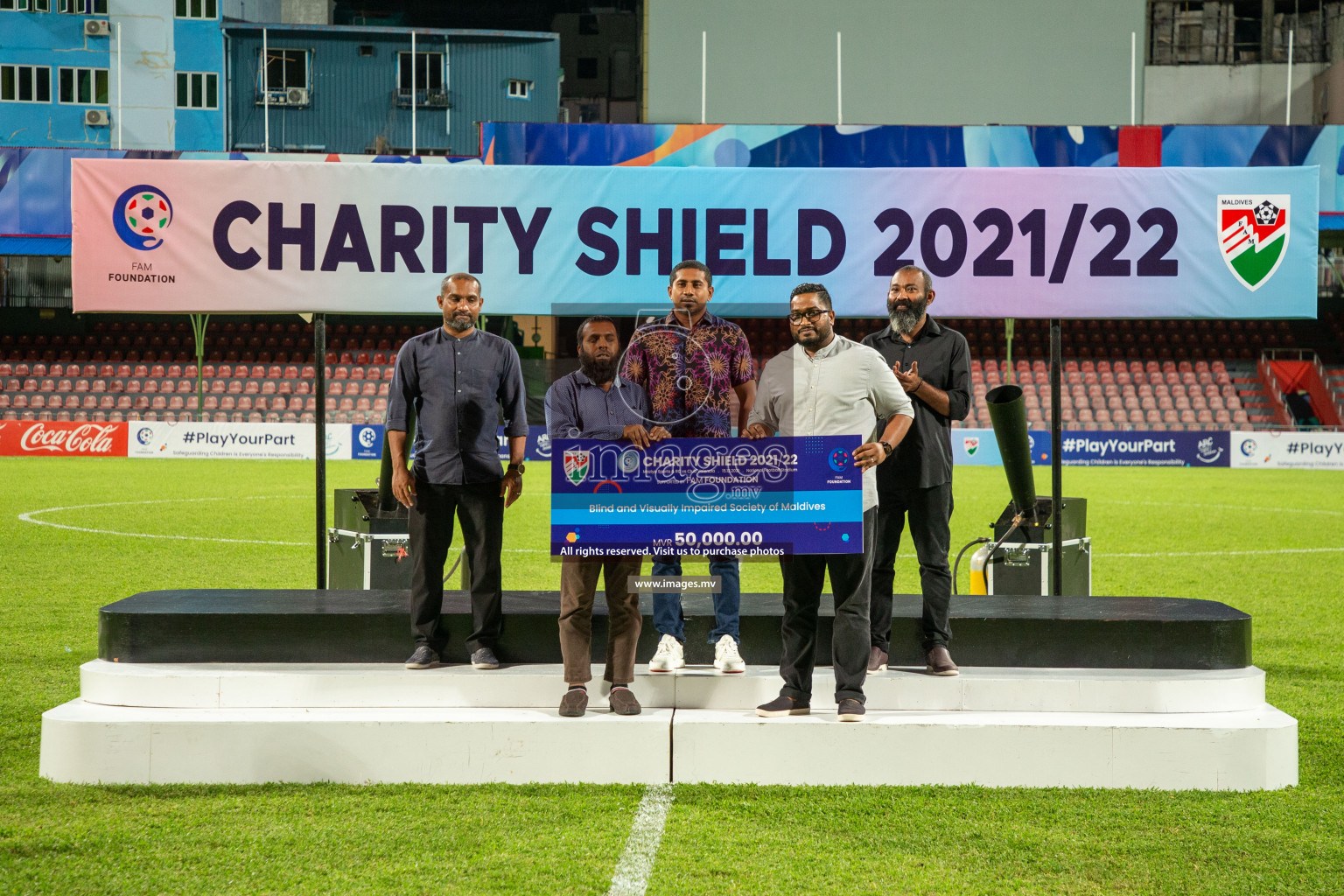 Maziya SRC vs Club Valencia in the Community Shield Match 2021/2022 on 15 December 2021 held in Male', Maldives. Photos: Hassan Simah / images.mv