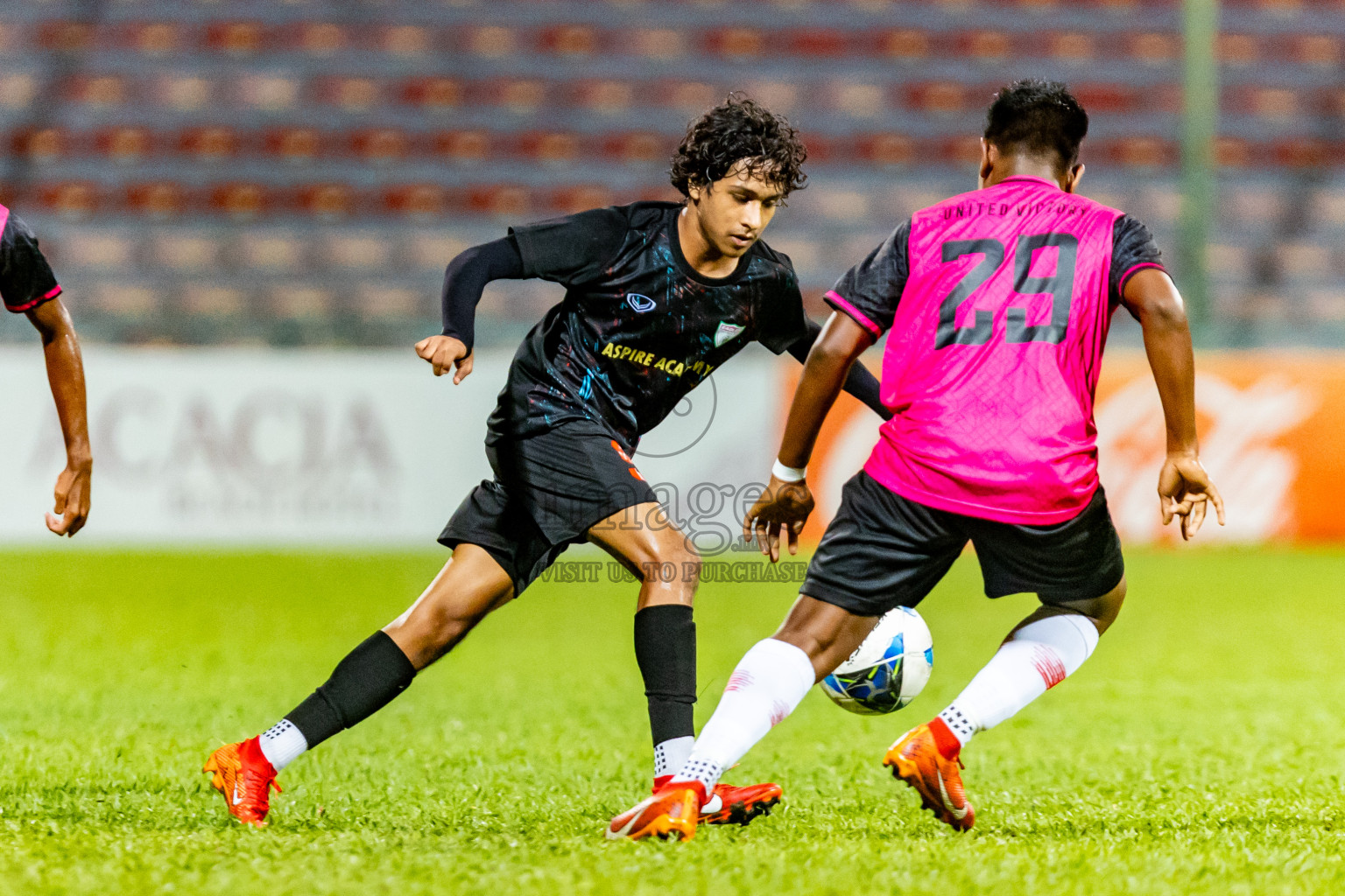 United Victory vs Club Eagles in Day 2 of Under 19 Youth Championship 2024 was held at National Stadium in Male', Maldives on Monday, 10th June 2024. Photos: Nausham Waheed / images.mv