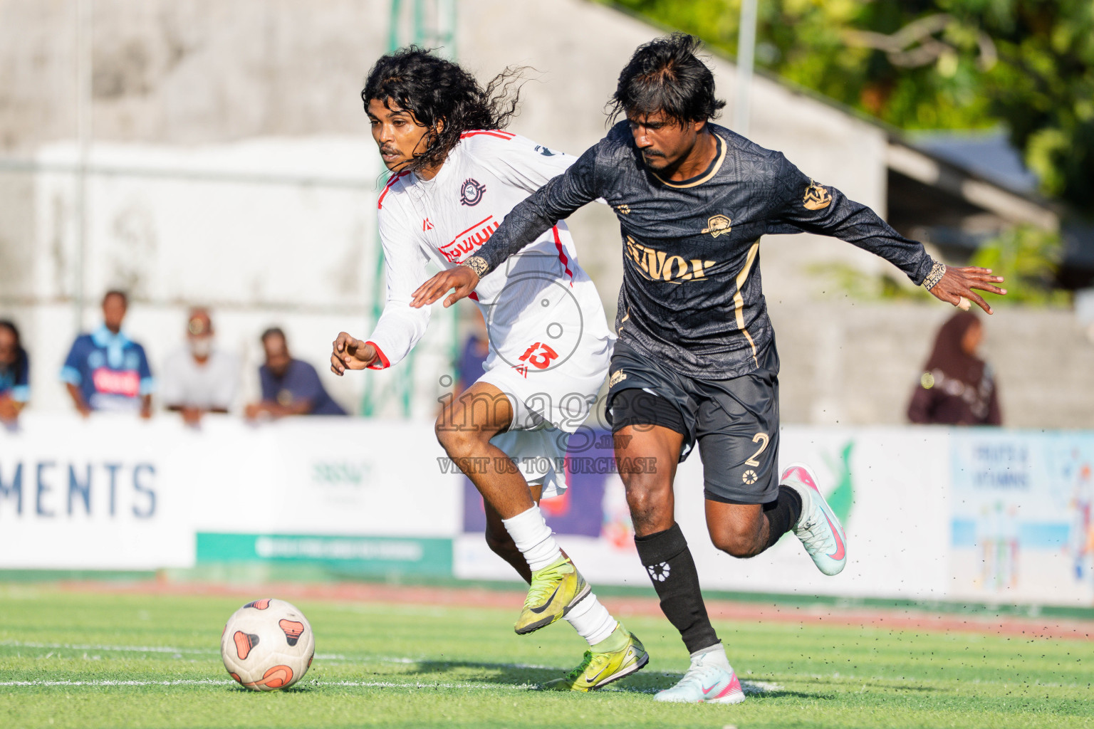Outreef SC VS Lecrose SC in Day 3 - Fonadhoo Youth Futsal Challenge 2025 held in Fonadhoo Futsal Stadium, L. Fonadhoo, Maldives on Tuesday, 28th October 2025 Photos: Arif Rasheed / images.mv