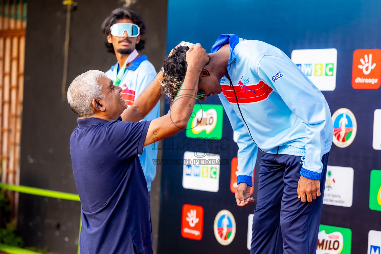 Day 1 of National Athletics Championship 2025 was held at Ekuveni Running Ground in Male', Maldives on Thursday, 14th August 2025. Photos: Nausham Waheed / images.mv