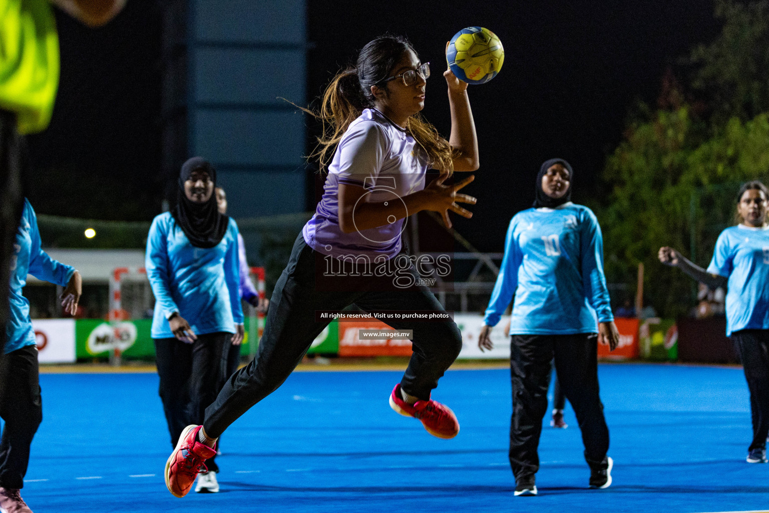 Day 2 of 7th Inter-Office/Company Handball Tournament 2023, held in Handball ground, Male', Maldives on Saturday, 17th September 2023 Photos: Nausham Waheed/ Images.mv