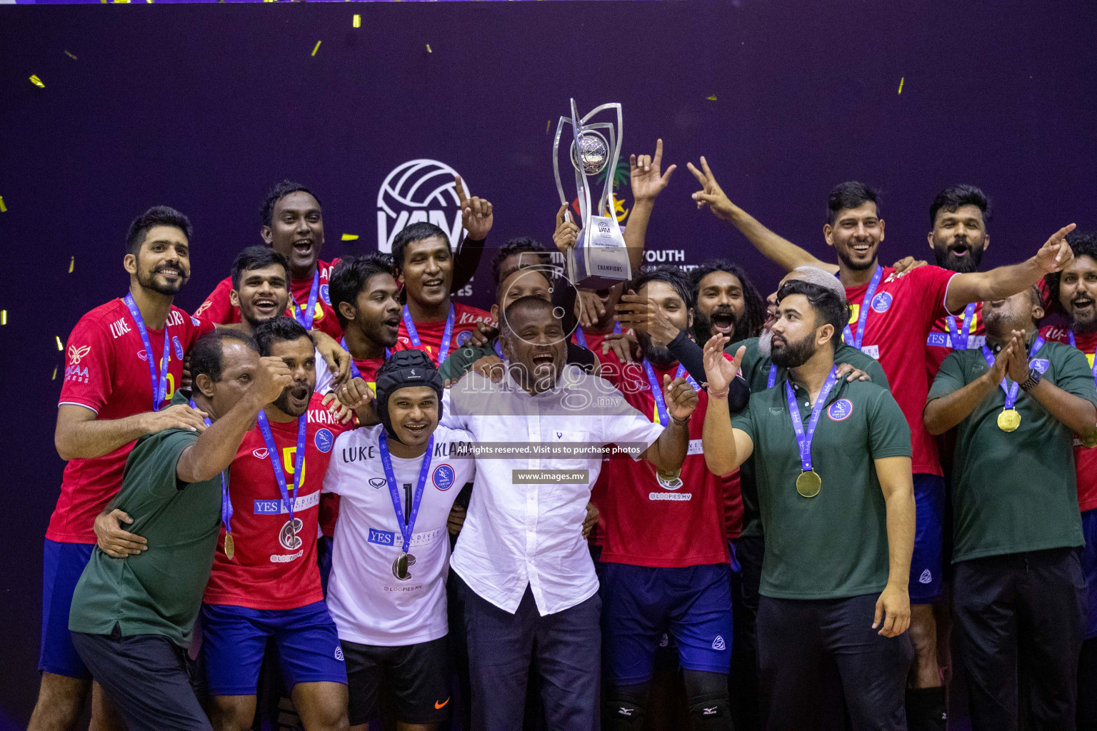 Final of Volleyball Association Cup 2022- Men's Division was held in Male', Maldives on Thursday, 23rd June 2022 at Social Center Indoor Hall Photos By: Ismail Thoriq /images.mv