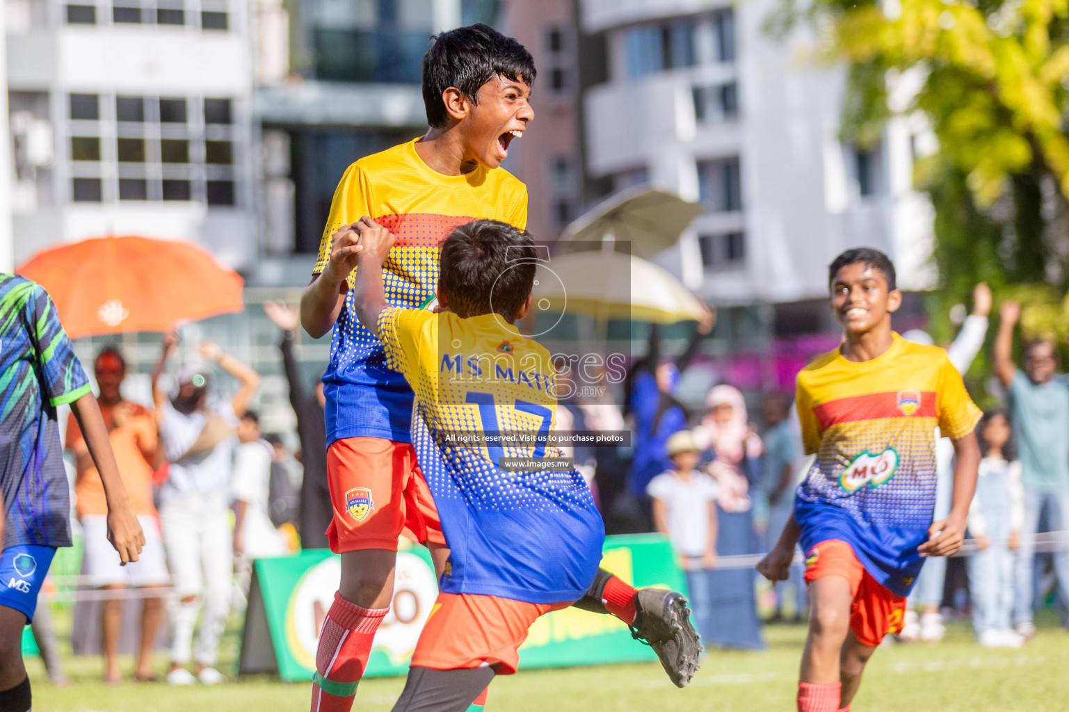 Day 1 of MILO Academy Championship 2023 (U12) was held in Henveiru Football Grounds, Male', Maldives, on Friday, 18th August 2023. 
Photos: Shuu Abdul Sattar / images.mv