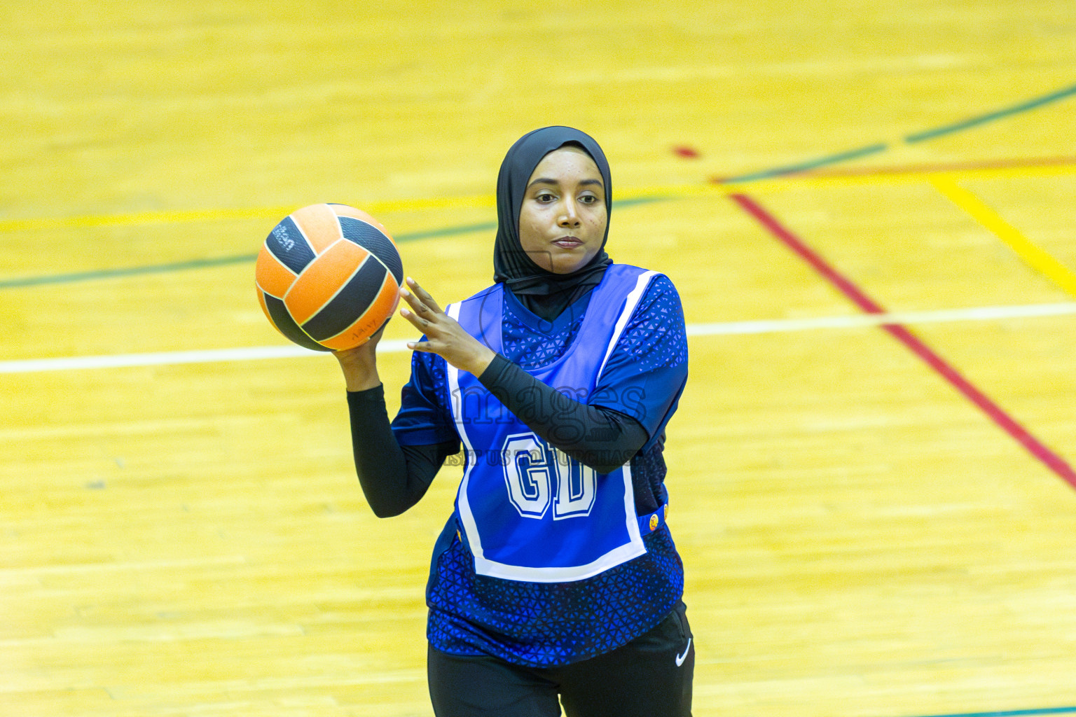 Day 4 of 21st National Netball Tournament was held in Social Canter at Male', Maldives on Saturday, 11th May 2024. Photos: Mohamed Mahfooz Moosa / images.mv