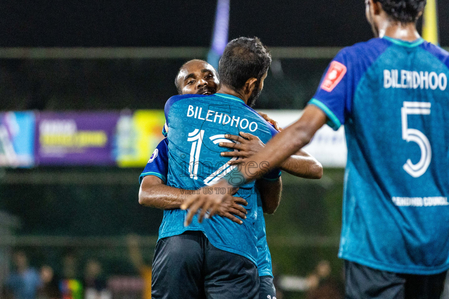 F Feeali vs F Bilehdhoo in Day 8 of Golden Futsal Challenge 2024 was held on Monday, 22nd January 2024, in Hulhumale', Maldives Photos: Nausham Waheed / images.mv