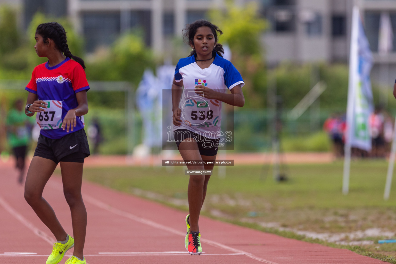 Day three of Inter School Athletics Championship 2023 was held at Hulhumale' Running Track at Hulhumale', Maldives on Tuesday, 16th May 2023. Photos: Shuu / Images.mv