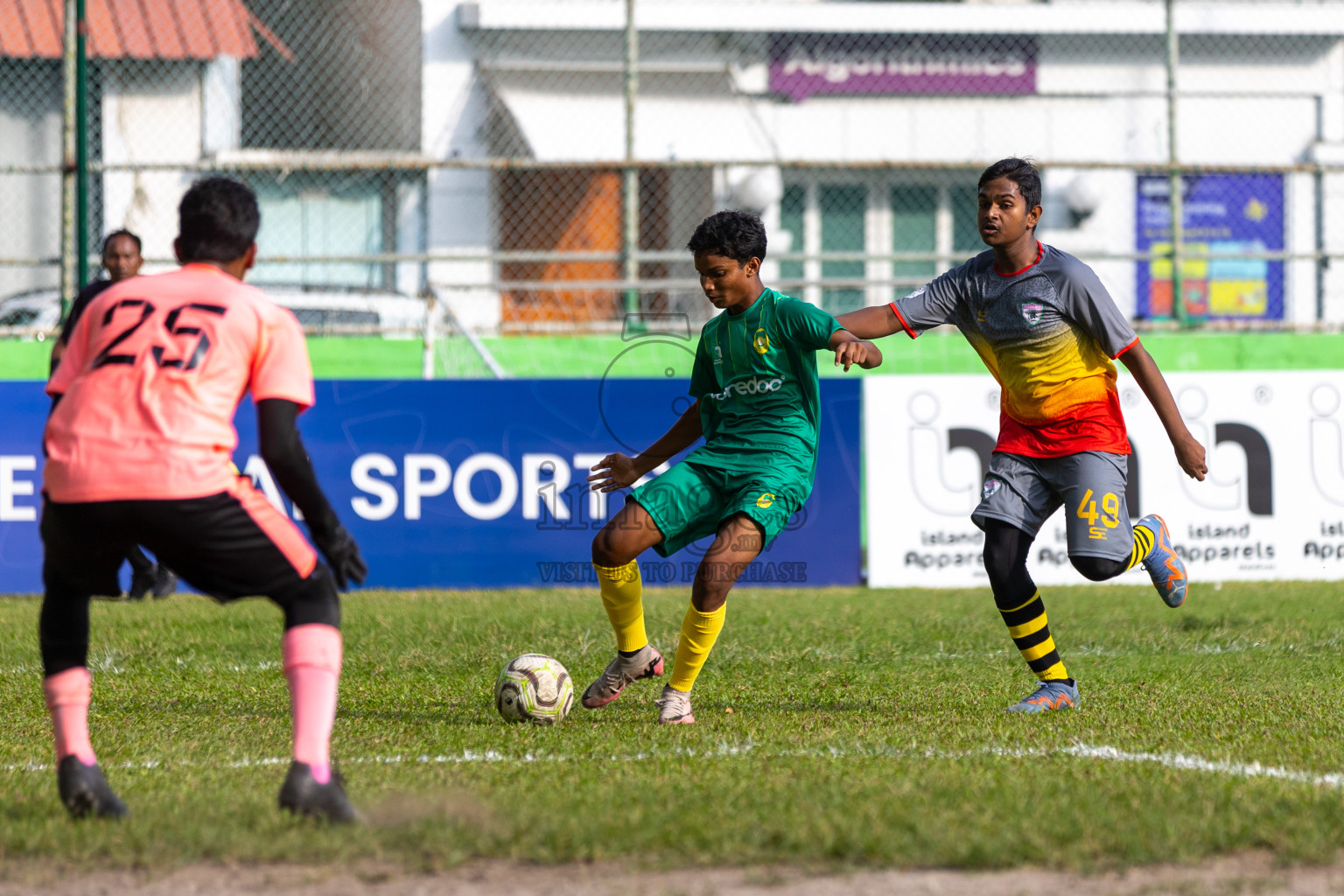 Eagles vs Maziya SRC(U16) in Day 8 of Dhivehi Youth League 2024 held at Henveiru Stadium on Monday, 2nd December 2024. Photos: Mohamed Mahfooz Moosa / Images.mv