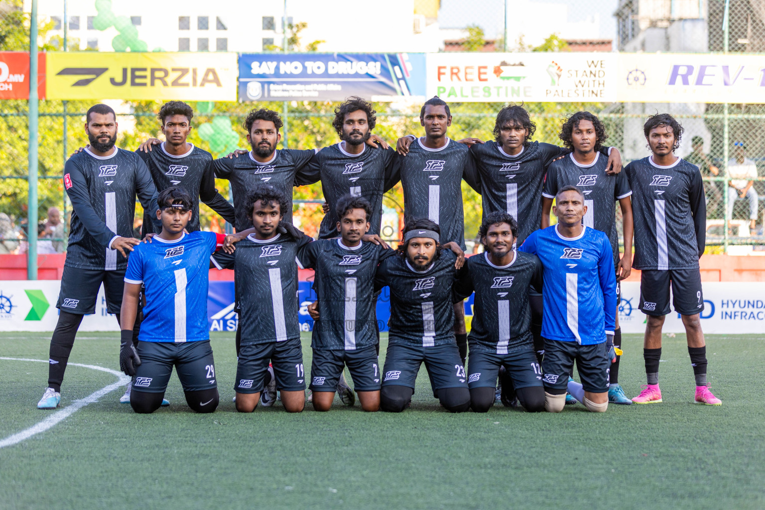 F Feeali VS F Dharanboodhoo in Day 13 of Golden Futsal Challenge 2024 was held on Saturday, 27th January 2024, in Hulhumale', Maldives Photos: Nausham Waheed / images.mv