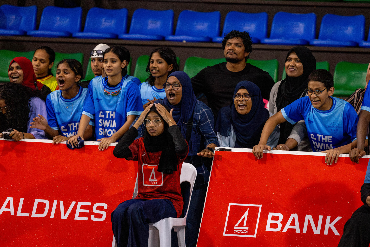 Day 4 of National Swimming Championship 2024 held in Hulhumale', Maldives on Monday, 16th December 2024. Photos: Hassan Simah / images.mv