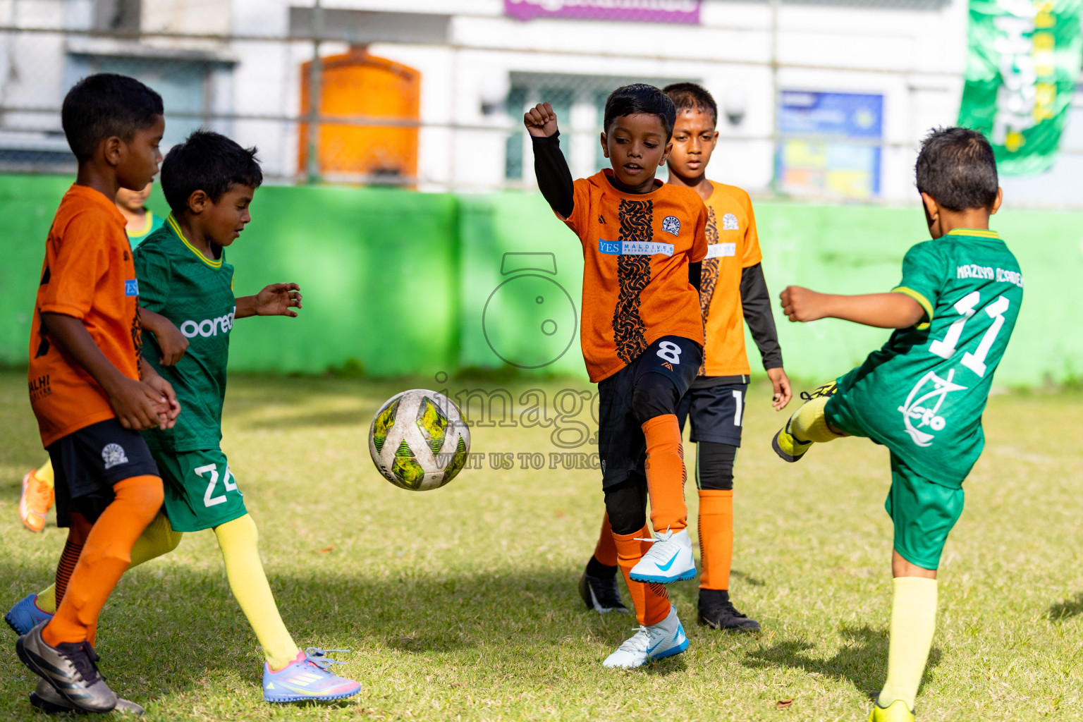 Day 2 of MILO SVAM Juniors 2025 (U-8) was held at Henveiru Stadium in Male', Maldives on Friday, 27th June 2025. 

Photos: Hassan Simah / images.mv