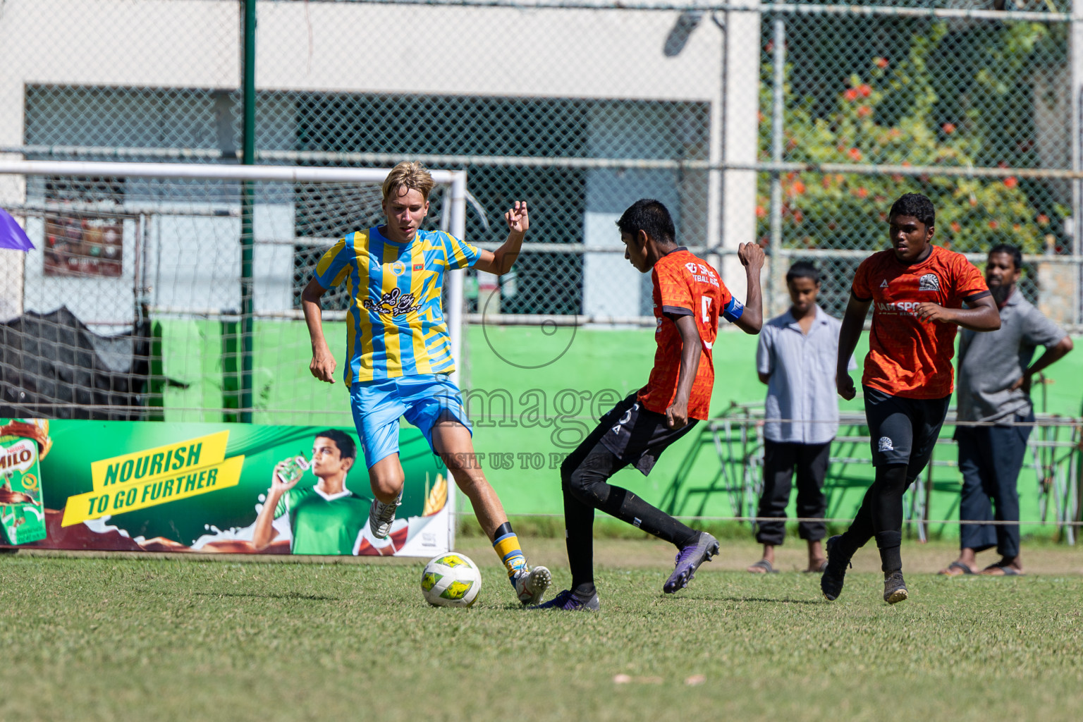 Day 3 of MILO Academy Championship 2024 (U-14) was held in Henveyru Stadium, Male', Maldives on Saturday, 2nd November 2024.
Photos: Hassan Simah / Images.mv