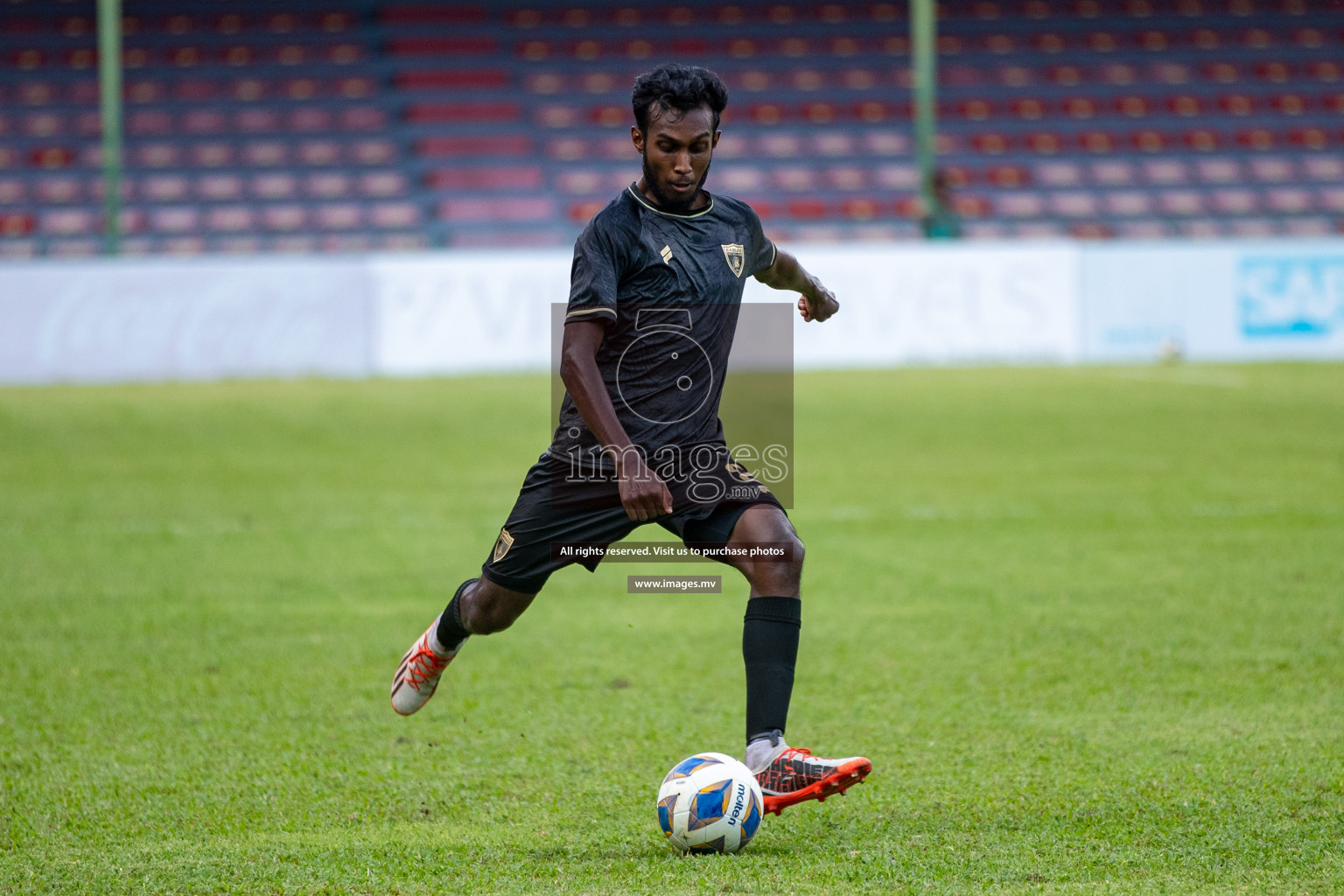 President's Cup 2023 Semi Final - Club eagles vs Buru sports, held in National Football Stadium, Male', Maldives Photos: Nausham/ Images.mv