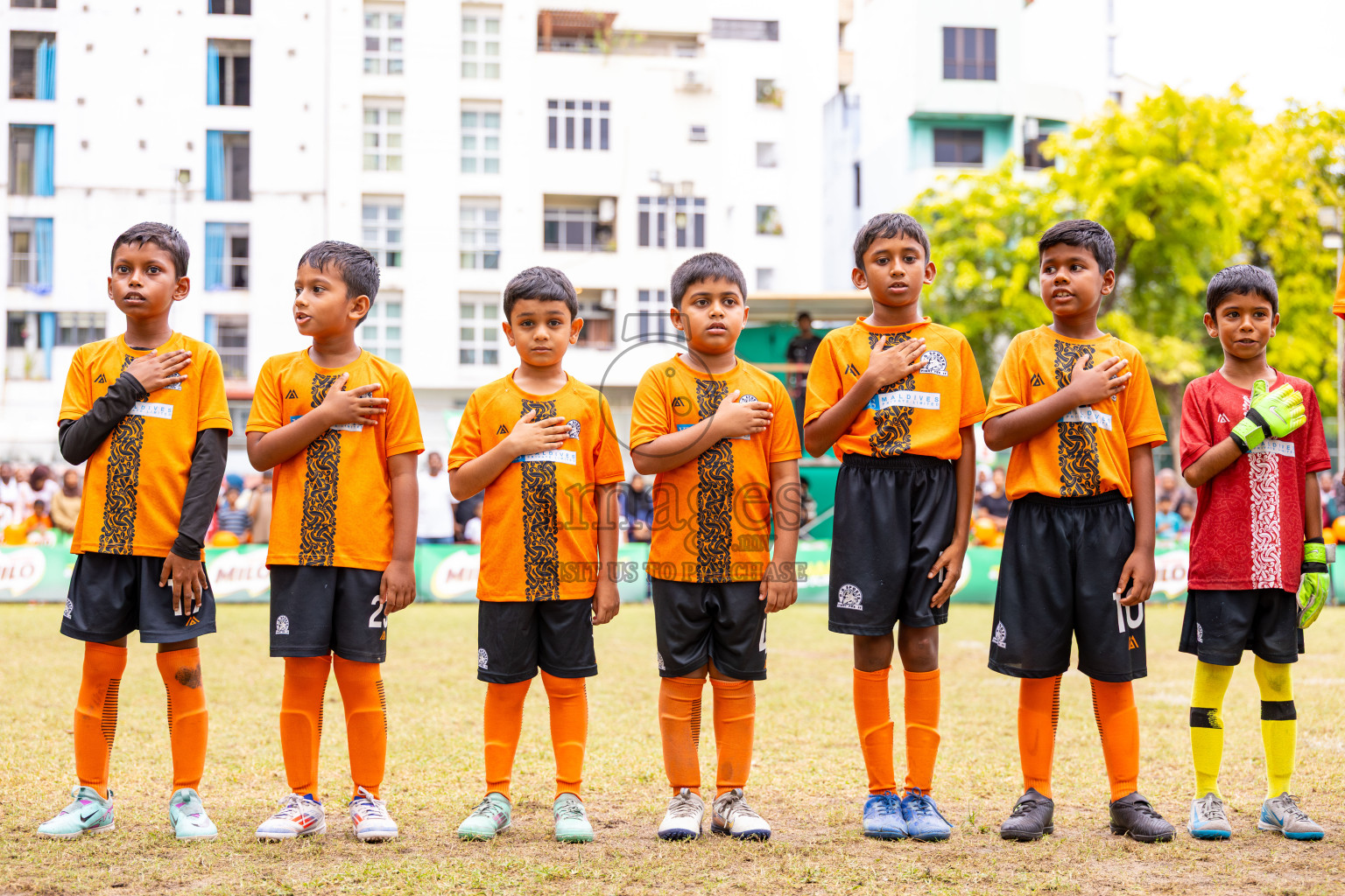 Day 3 of MILO SVAM Juniors 2025 (U-8) was held at Henveiru Stadium in Male', Maldives on Saturday, 28th June 2025. Photos: Ismail Thoriq / images.mv