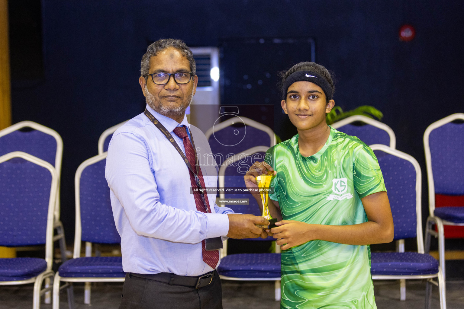 Day6 of 24th Interschool Netball Tournament 2023 was held in Social Center, Male', Maldives on 1st November 2023. Photos: Nausham Waheed / images.mv