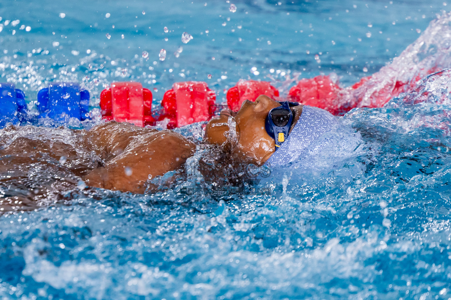 Day 2 of 20th Inter-school Swimming Competition 2024 held in Hulhumale', Maldives on Sunday, 13th October 2024. Photos: Nausham Waheed / images.mv