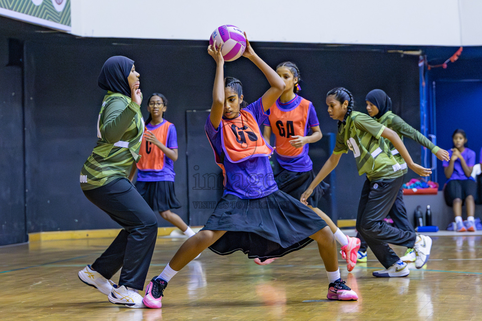 Finals of 26th Inter-School Netball Tournament 2025 was held in Social Center Indoor Hall on Saturday, 8th November 2025. Photos: Areef Adam / images.mv