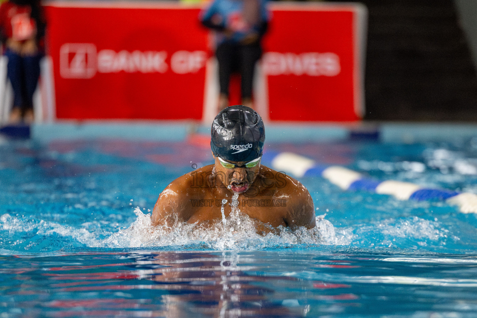 Day 4 of National Swimming Competition 2024 held in Hulhumale', Maldives on Monday, 16th December 2024. 
Photos: Hassan Simah / images.mv