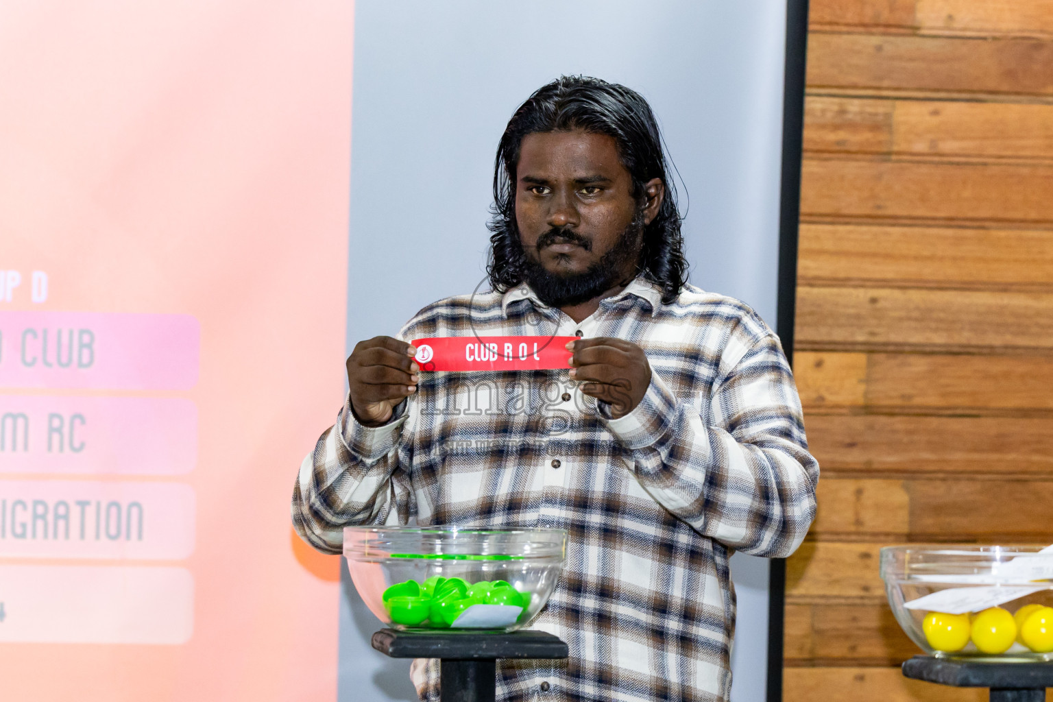 Draw Ceremony of Club Maldives 2024 held in Hulhumale', Maldives on Wednesday, 28th August 2024. Photos: Nausham Waheed / images.mv