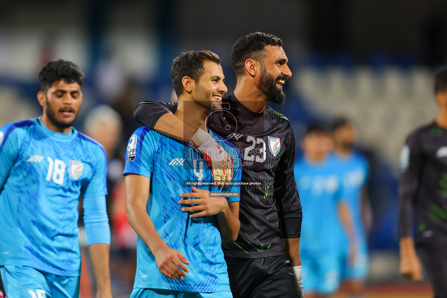 India vs Kuwait in SAFF Championship 2023 held in Sree Kanteerava Stadium, Bengaluru, India, on Tuesday, 27th June 2023. Photos: Nausham Waheed, Hassan Simah / images.mv