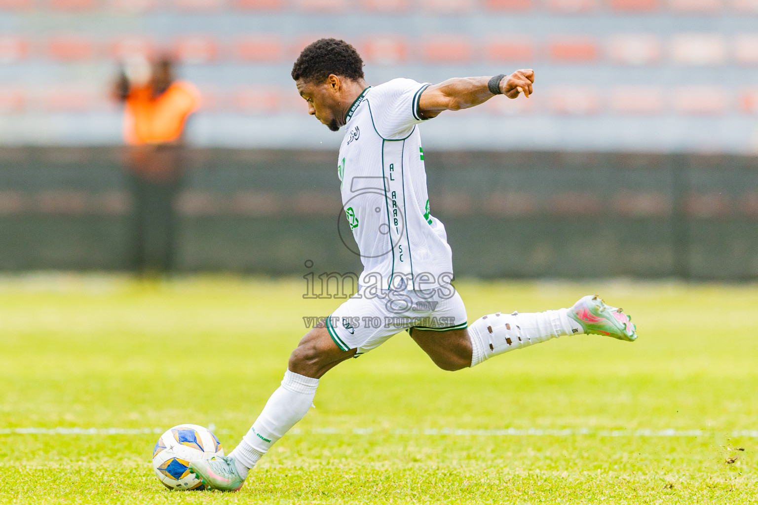 Maziya SC vs Al Arabi SC in AFC Challenge League 2025/26 Preliminary Stage was held at National Stadium in Male', Maldives on Tuesday, 12th August 2025. Photos: Areef Adam / images.mv