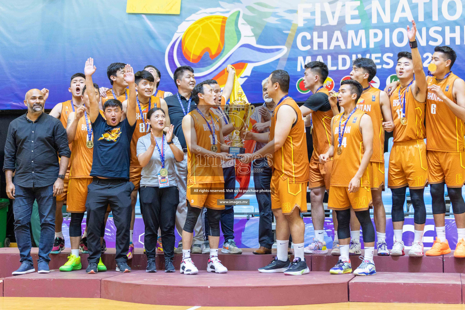 Bangladesh vs Bhutan in the final of Five Nation Championship 2023 was held in Social Center, Male', Maldives on Thursday, 22nd June 2023. Photos: Ismail Thoriq / images.mv