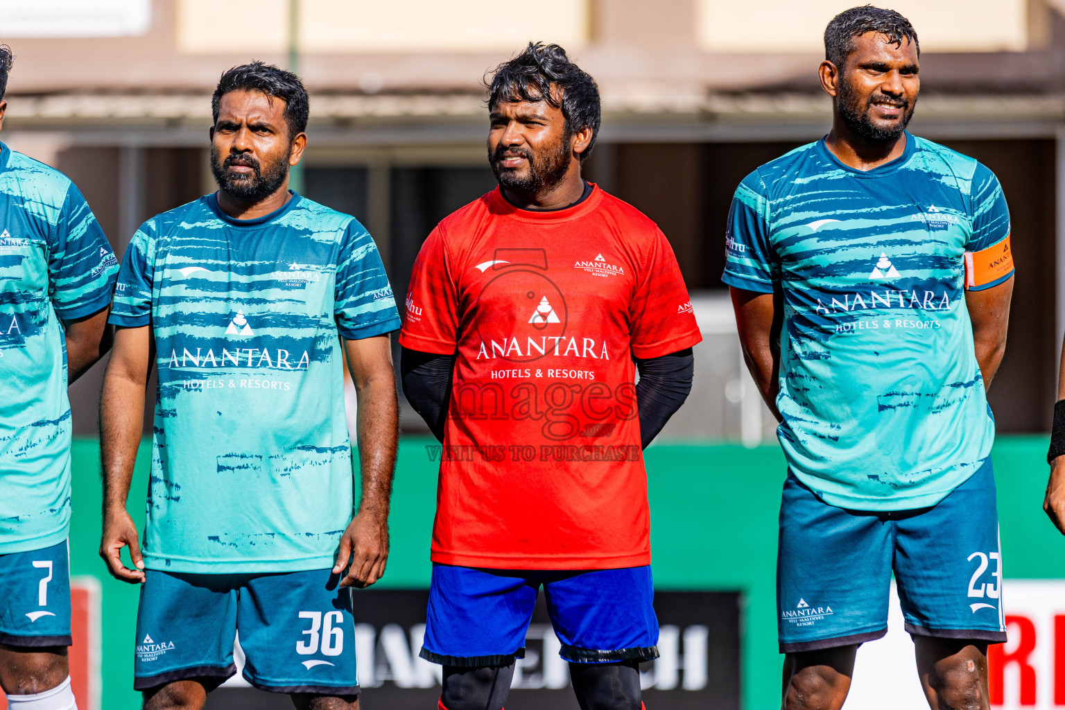 The Marina vs Anantara in Resort League 2025 (South Male Zone) was held on Sunday, 28th September 2025 in Crossroads's Maldives, Photos: Areef Adam / images.mv