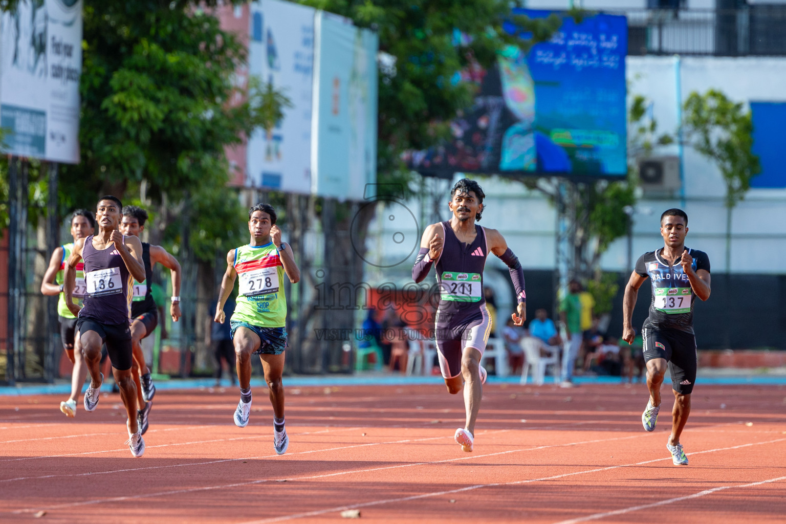 Day 2 of 33rd National Athletics Championship was held in Ekuveni Track at Male', Maldives on Friday, 6th September 2024.
Photos: Ismail Thoriq  / images.mv