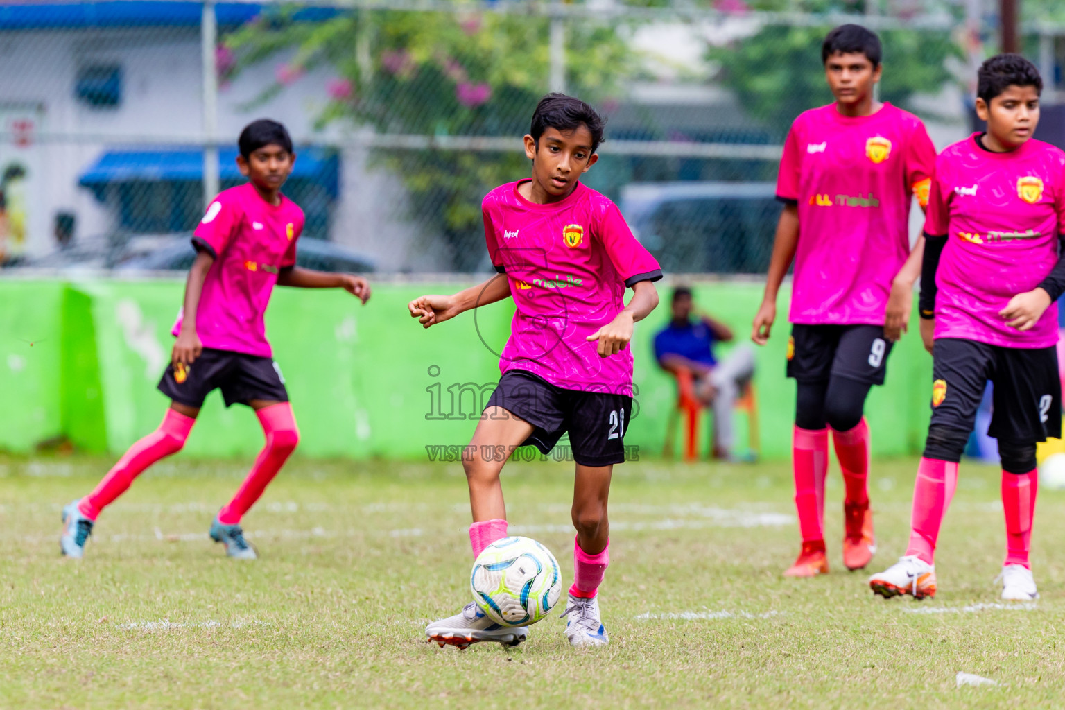 Under 12 United Victory vs Valancia on day 3 of Dhivehi Youth League 2024 held at Henveiru Stadium on Saturday, 23rd November 2024. Photos: Nausham Waheed/ Images.mv