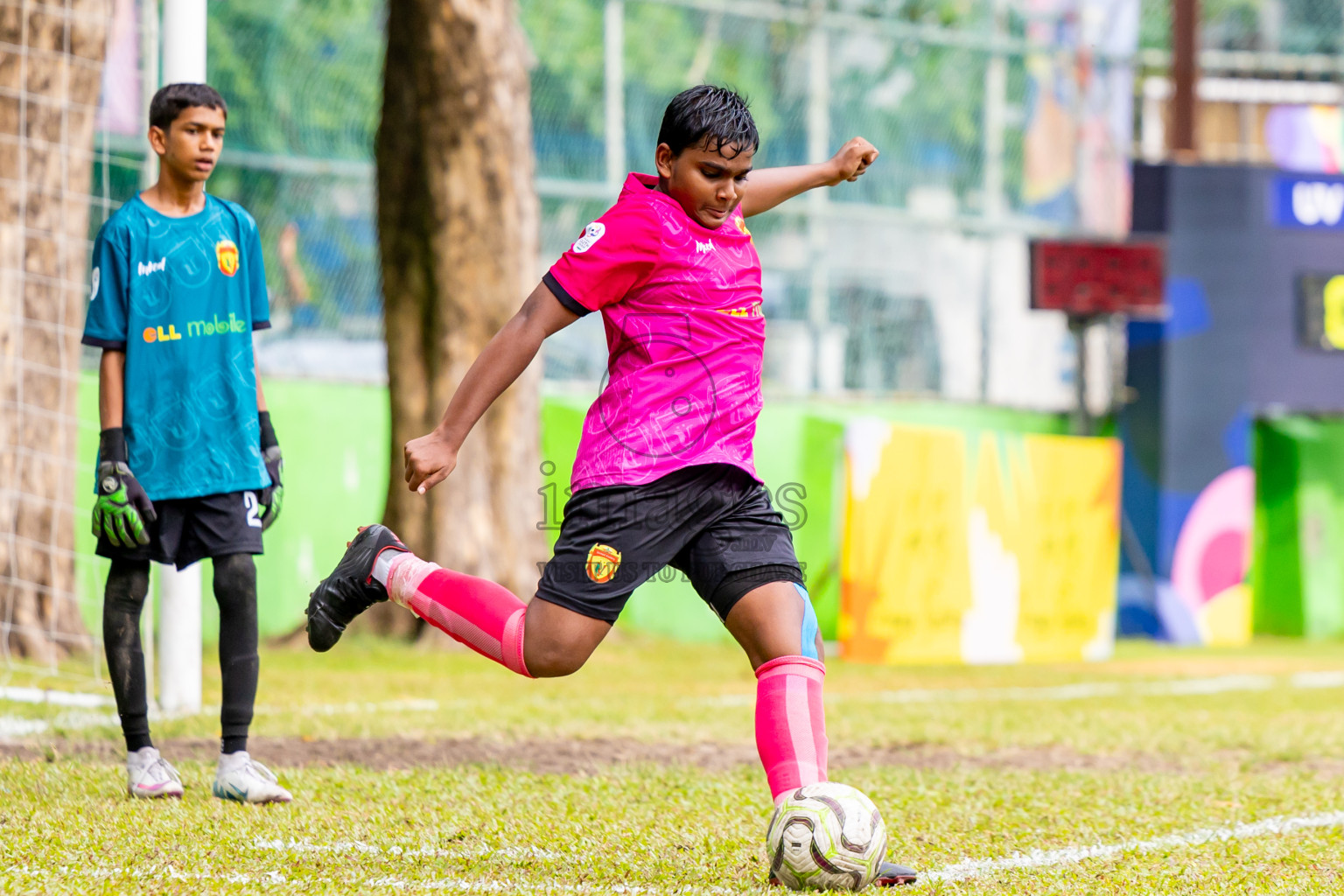 Club Valencia vs United Victory (U16) in Day 10 of Dhivehi Youth League 2024 held at Henveiru Stadium on Sunday, 15th December 2024. Photos: Nausham Waheed / Images.mv