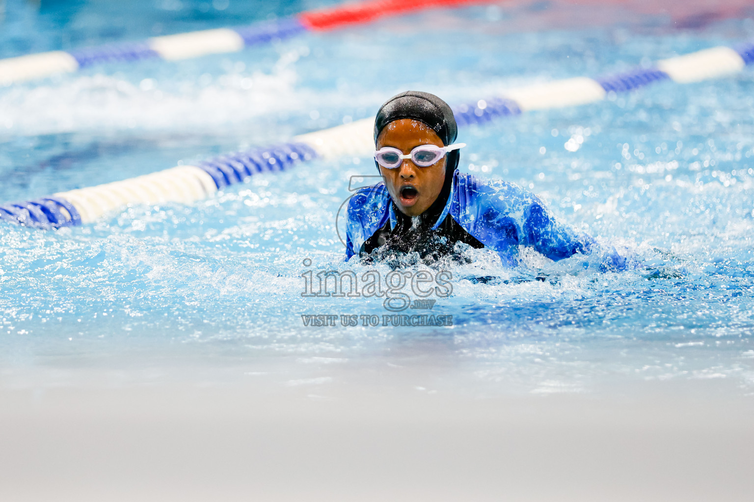 Day 1 of BML 6th National Kids Swimming Kids Festival 2025 held in Hulhumale', Maldives on Monday, 3rd November 2024. Photos: Nausham Waheed / images.mv