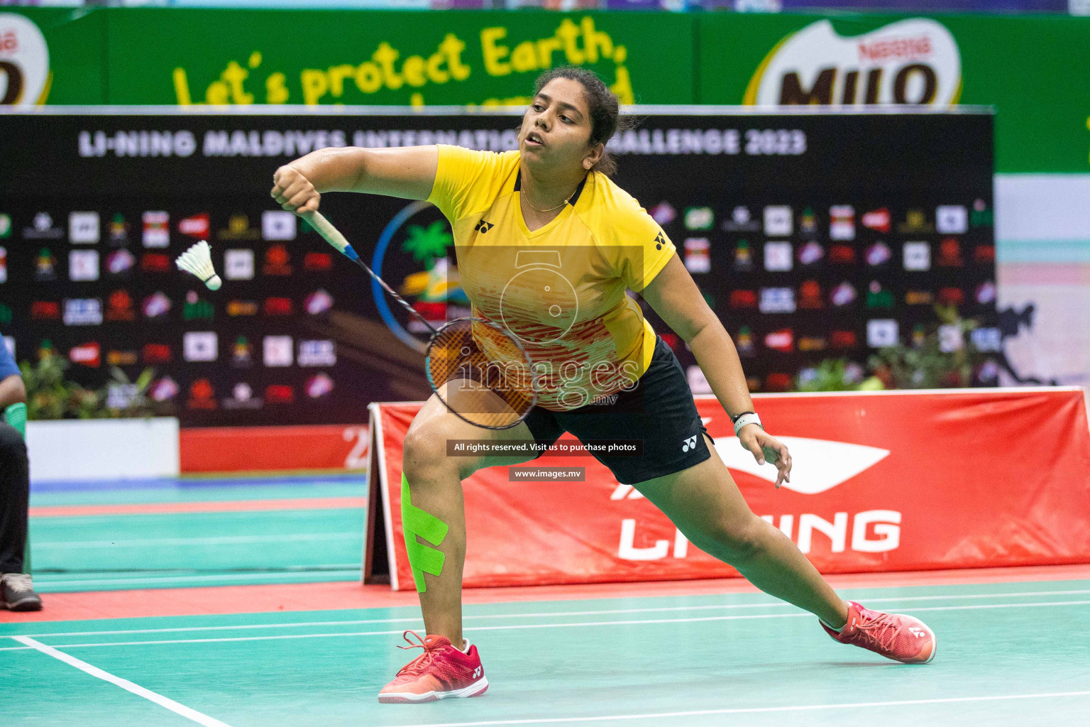 Finals of Li-Ning Maldives International Challenge 2023, was is held in Ekuveni Indoor Court, Male', Maldives on Saturday, 10th June 2023. Photos: Ismail Thoriq / images.mv