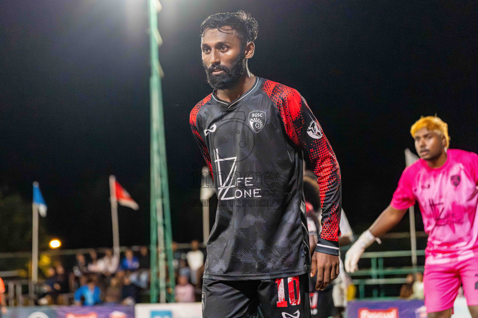 Lecrose VS BGSC in Day 4 - Fonadhoo Youth Futsal Challenge 2025 held in Fonadhoo Futsal Stadium, L. Fonadhoo, Maldives on Wednesday, 29th October 2025 Photos: Arif Rasheed / images.mv